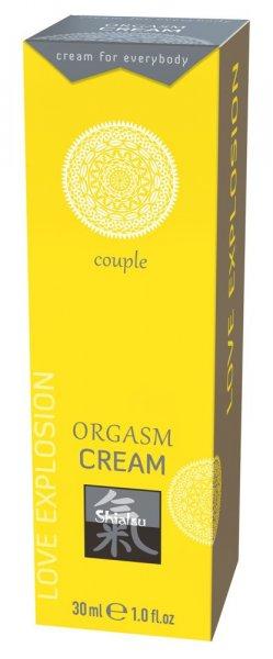 HOT Shiatsu Orgasm - bizsergető intim krém nőknek és férfiaknak (30 ml)