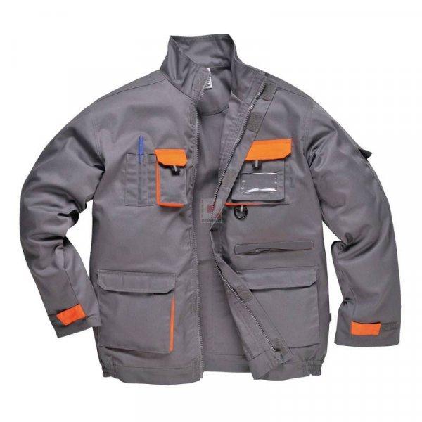 Portwest Texo kétszínű kabát (szürke XL)