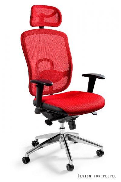 UNIQUE VIP ergonomikus irodai szék, piros
