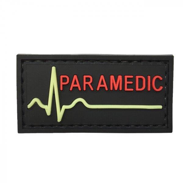 WARAGOD Tapasz 3D Paramedic feketer 5x2.5cm