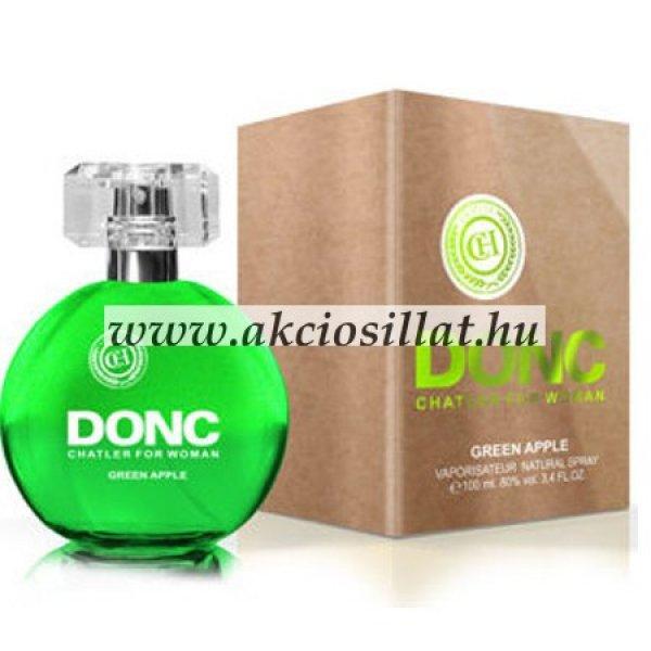 Chatler DONC Green Apple Women EDP 100ml / DKNY Be Delicious parfüm utánzat
női