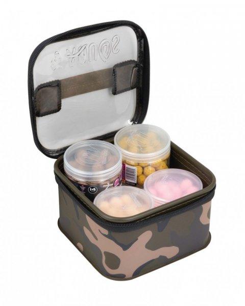 Fox Aquos Camo Bait Storage Medium - Csalis És Aprócikkes Táska - 17X17X9Cm
(Cev013)