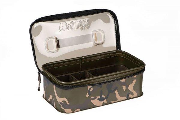 Fox Aquos Camo Rig Box And Tackle Bag aprócikkes táska 27x13x9cm (CEV016)