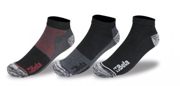 Beta 7430T/43-46 3 pár sneaker zokni újrahasznosított pamutból