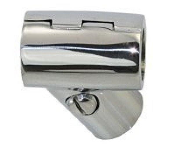 Korlátcsatlakozó nyitható T idom 60 fok 22 mm inox GFN