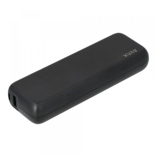 Avax PB106B LEISURE 15000mAh PowerBank Black