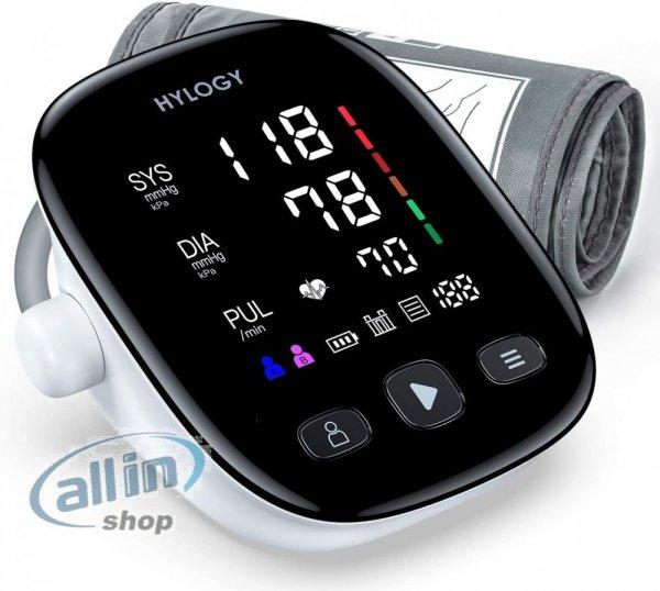 HYLOGY Arm vérnyomásmérő, automatikus digitális vérnyomásmérő nagy
LED-es kijelzővel