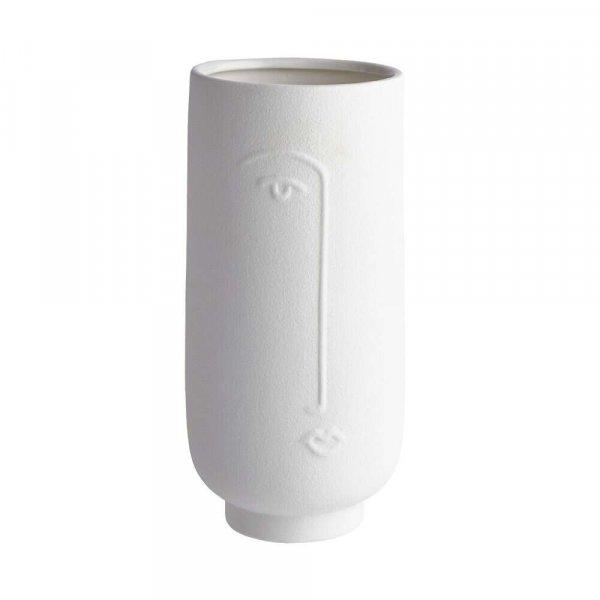 LINE ART váza, fehér 29cm