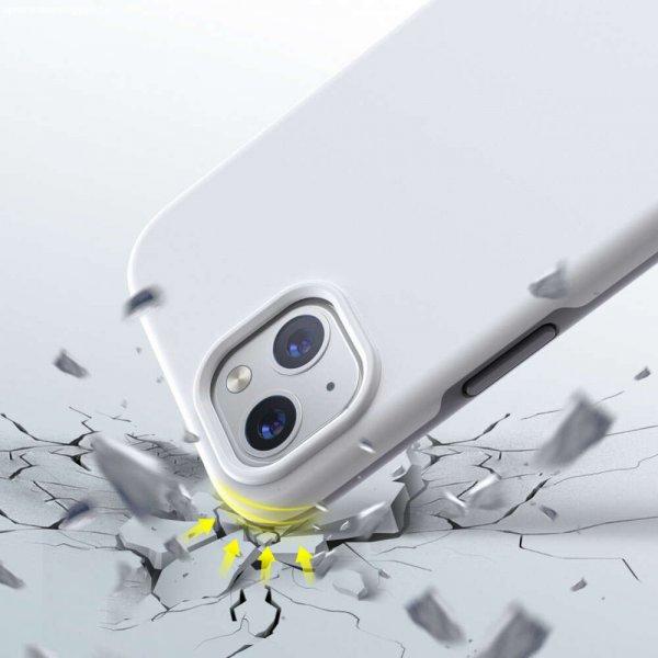 Apple iPhone 13 mini Choetech MFM Anti-drop case ütésálló Magsafe tok,
Fehér