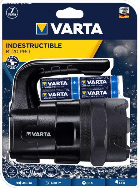 Varta Indestructible BL20 Pro nagy teljesítményű elem lámpa