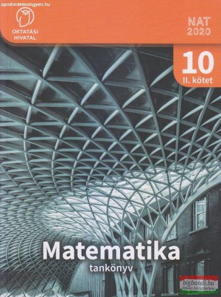 Matematika 10. tankönyv II. kötet - OH-MAT10TA/II