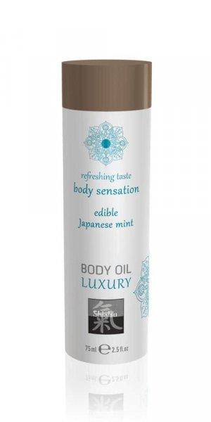  Luxury body oil edible - Japanese Mint 75ml 