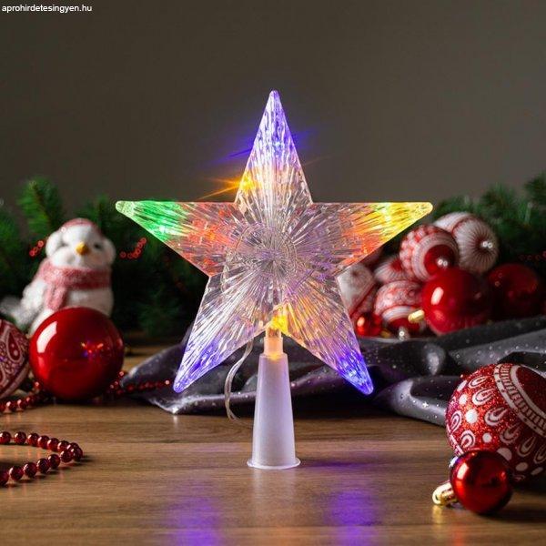 MagicHome Karácsonyi csillag, 10 LED, színes