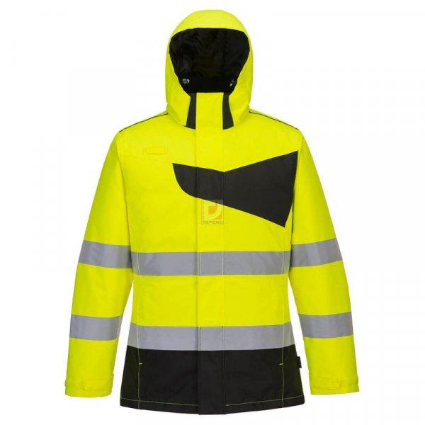 Portwest PW2 Hi-Vis Winter Jacket (sárga / fekete L)