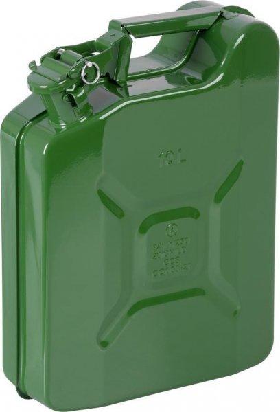 Kanna JerryCan LD10, 10 lit, fém, üzemanyagért, zöld