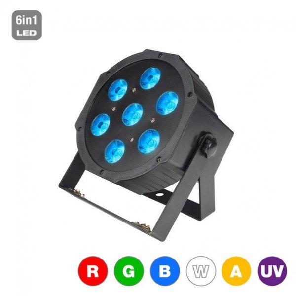 FLASH LED PAR 56 7x15W RGBWA+UV