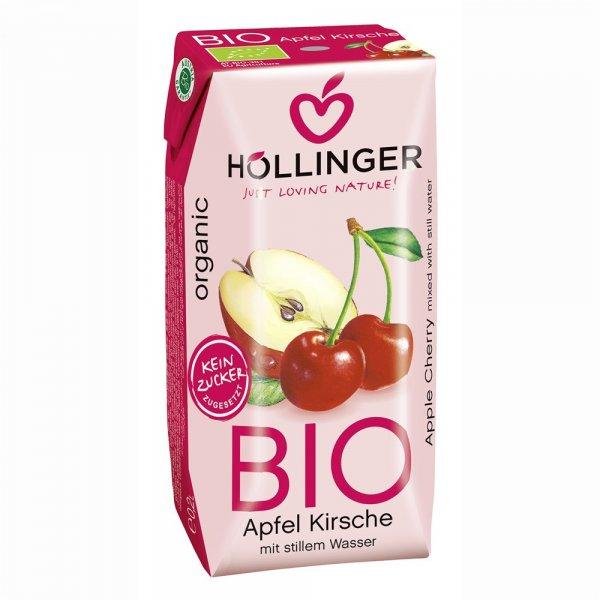Höllinger bio alma-cseresznyelé 200 ml