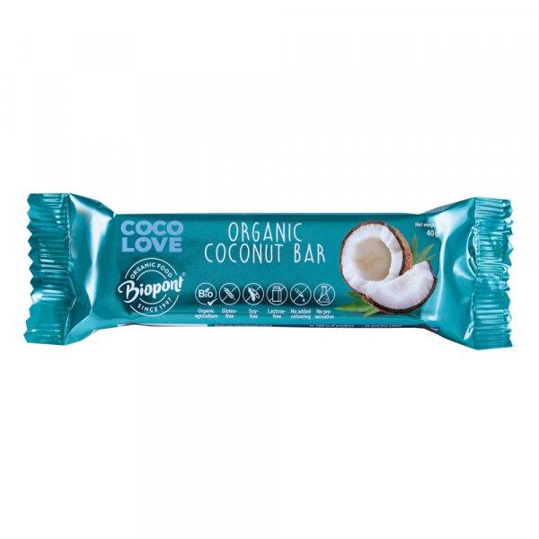 Biopont bio coco love kókuszos szelet 40 g