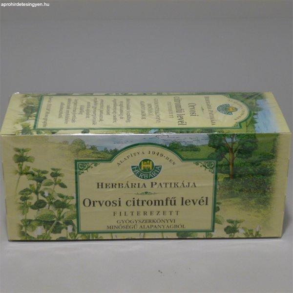 Herbária citromfűlevél tea 25x1g 25 g