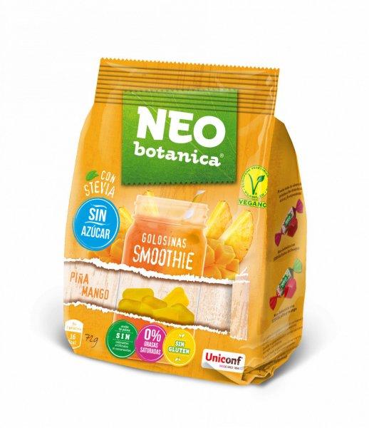 Neo Botanica stevia zselécukorka cukormentes, gluténmentes ananász-mangó
ízű 72 g