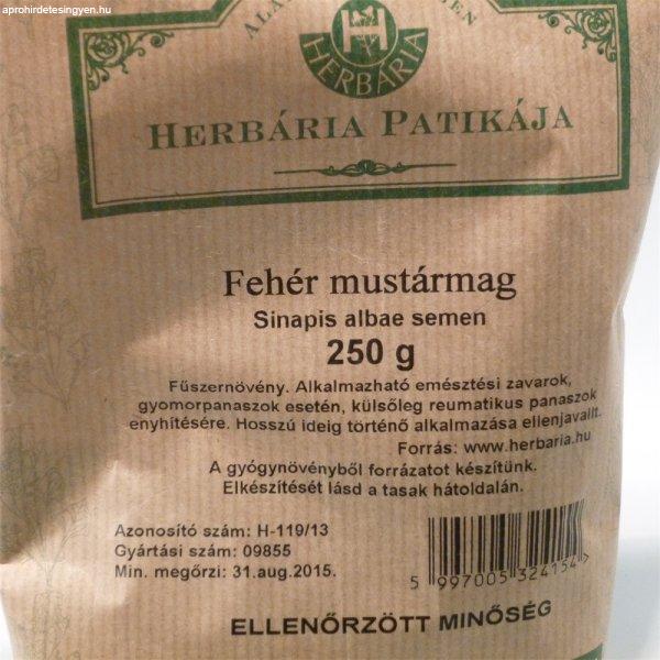 Herbária fehér mustármag tea 250 g