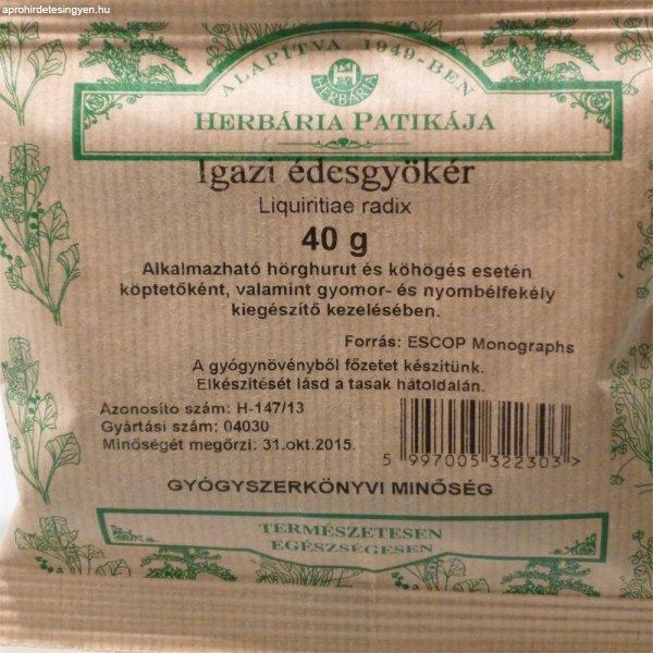 Herbária édesgyökér tea 40 g