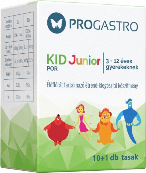 Progastro kid junior por 3-12 éves gyerekeknek 10+1db 11 db