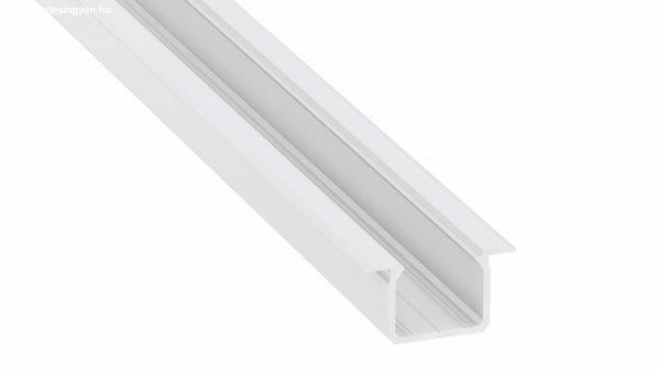 LED Alumínium Profil Beépíthető [U] Fehér 2,02 méter