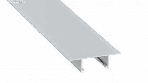 LED Alumínium Profil Beépíthető [PLATO] Ezüst 2,02 méter