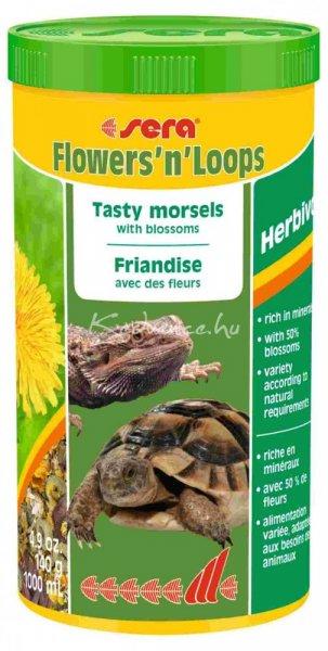 Sera Raffy Flowers 'N' Loops - szárított virágkeverék 1 liter -
gazdaságos kiszerelés (001900)