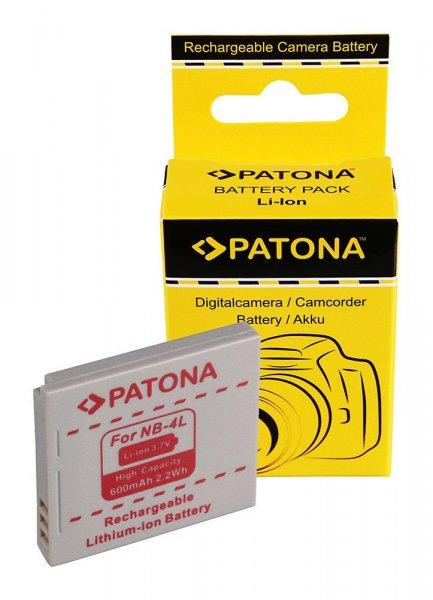 CANON kamera akku NB-4L Digital Ixus 30 40 50 utángyártott (Patona) 3,7V
600mAh