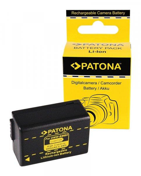 LEICA kamera akku DMW-BMB9 V-Lux V-Lux 2 utángyártott (Patona) 7,2V 895mAh