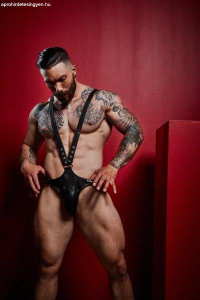 BL4CK By C4M - Dungeon Black Harness One Size