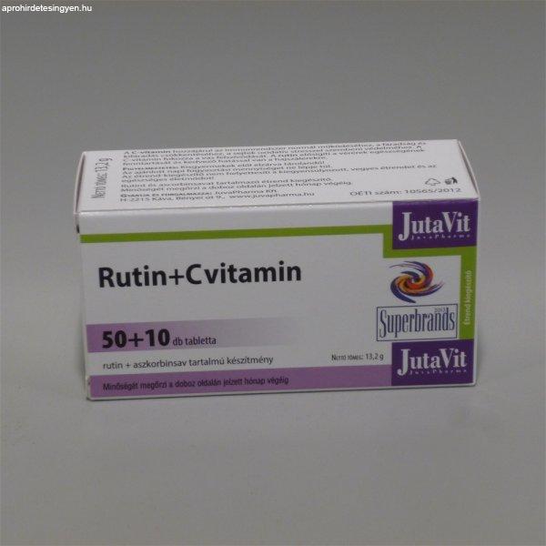 Jutavit rutin+c vitamin tabletta 60 db