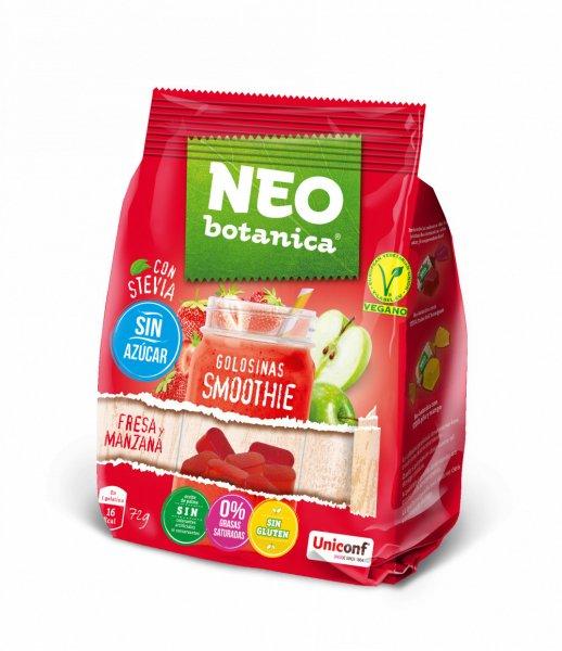 Neo Botanica stevia zselécukorka cukormentes, gluténmentes eper-alma ízű 72
g