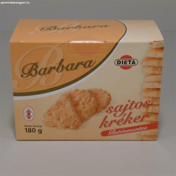 Barbara gluténmentes kréker sajtos 150 g