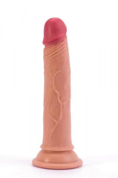 7" Dual-Layered Silicone Nature Cock Flesh