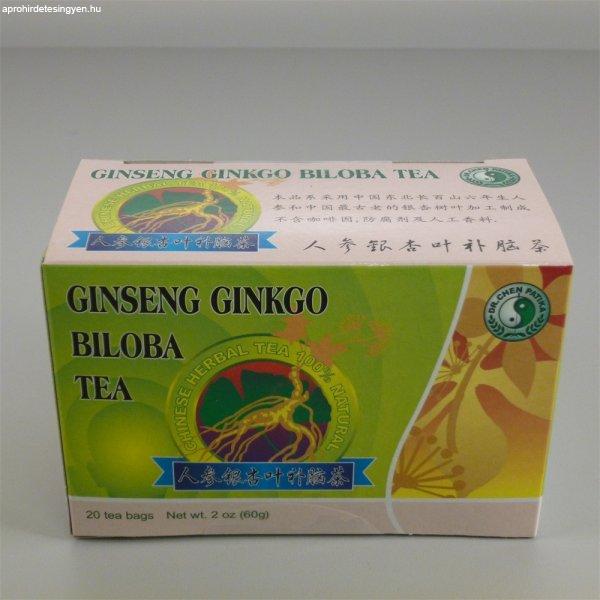 Dr.chen ginseng-ginkgo-zöld tea 20x3g 60 g