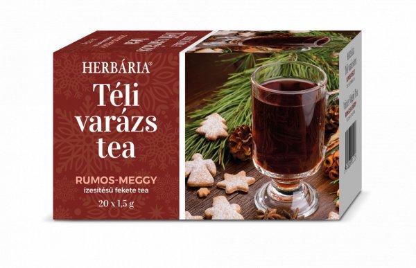 Herbária téli varázs rumos meggy ízű tea 20x1,5g 30 g
