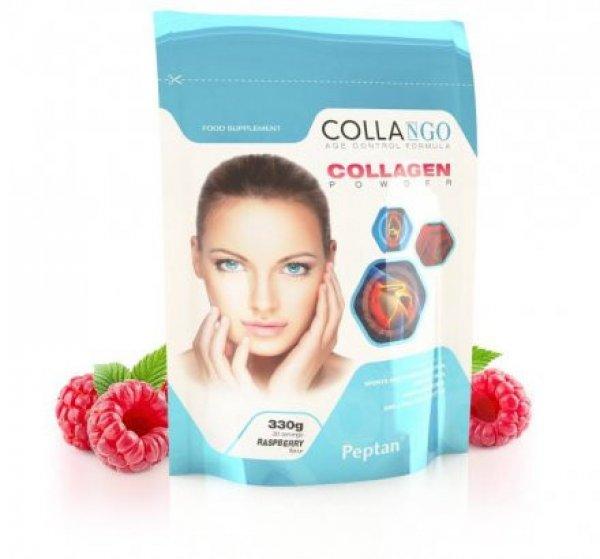 Collango collagen por málnás ízű 330 g