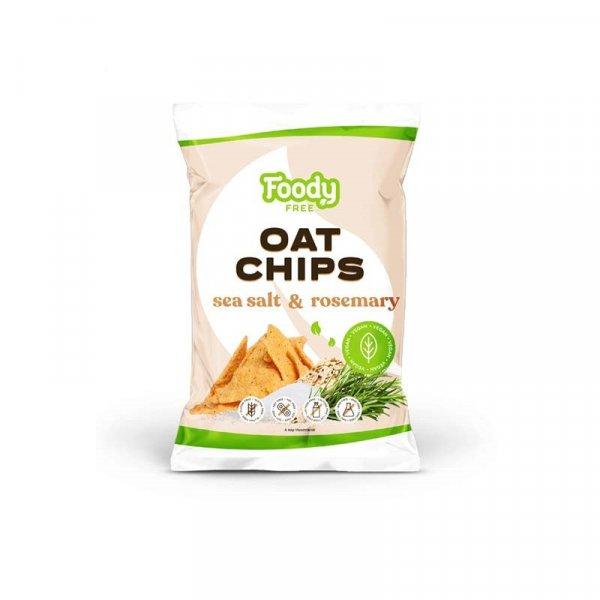 Foody Free gluténmentes zab chips tengeri sóval és rozmaringgal 50 g