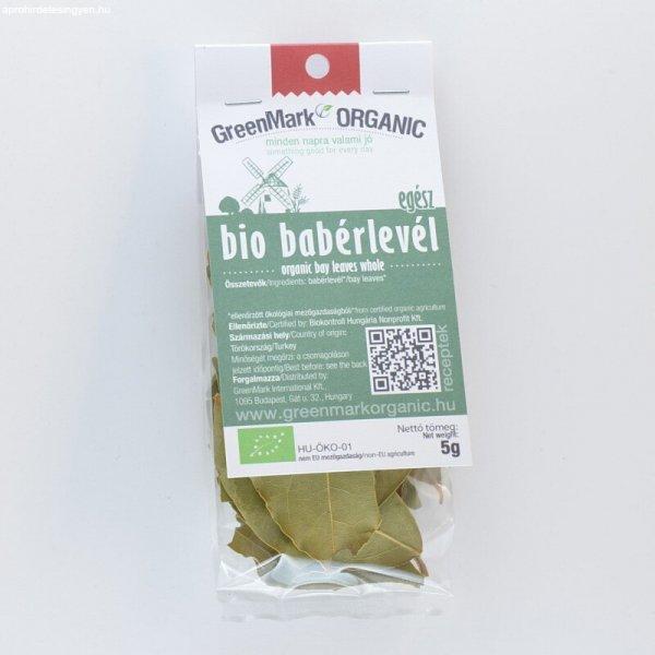 Greenmark bio babérlevél egész 5 g