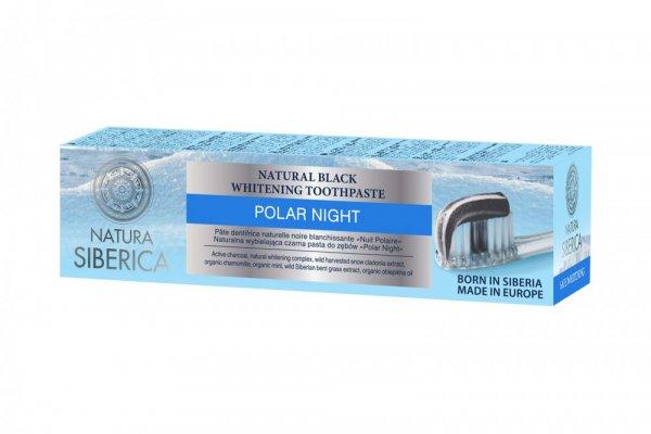 Natura siberica "polar night" natúr fekete fogkrém fehérítő
hatással 100 g