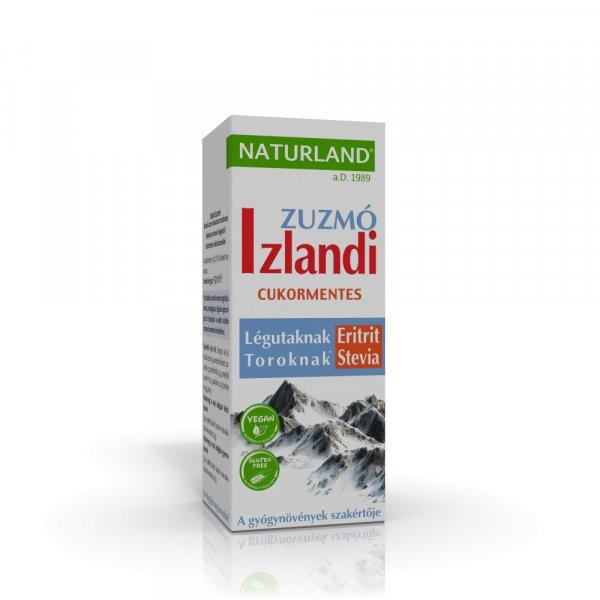 Naturland izlandi zuzmó édesítőszerekkel 150 ml