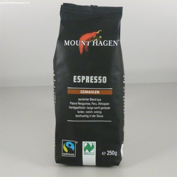Mount Hagen bio kávé espresso 250 g