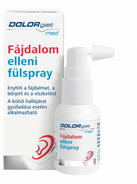 Dolorgiet Med fülspray fájdalom elleni 20 ml