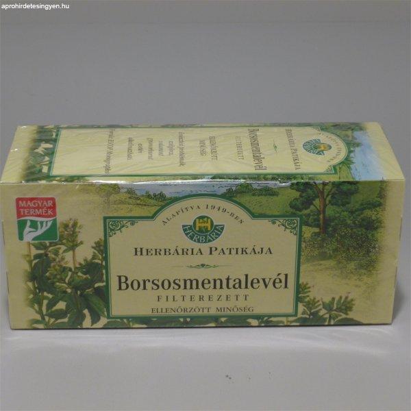Herbária borsosmentalevél tea 25x1,5g 38 g