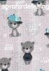Mints textil pelenka 1db-os - szrke baby boy
