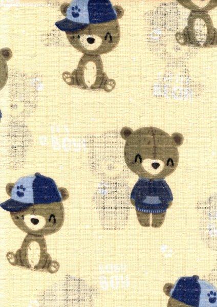 Mintás textil pelenka 1db-os - baby boy