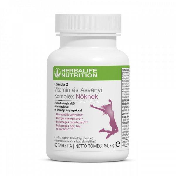 Herbalife Formula 2 Vitamin és Ásványi komplex tabletta nőknek (60 db)